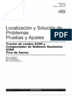 Tren de Fuerza 834H BTX - Localización y Solución de Problemas, Pruebas y Ajustes