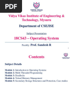 18CS43 - OS (Module1)