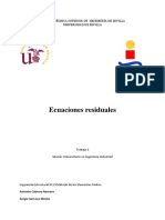 Ecuaciones Residuales (T2)