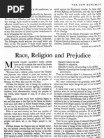 Eleanor Roosevelt: Race, Religion and Prejudice, November 5, 1942