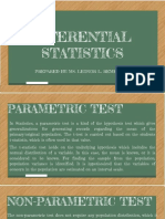 Inferential Statistics - PairedT Test