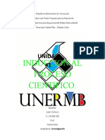 UNIDAD #1 INDUCCION AL PROCESO CIENTIFICO JUAN CEMECO 28.486.392 INVESTIGACION