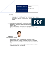 Instrução de Trabalho Atendimento