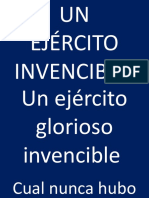 Un Ejercito Glorioso Invensible