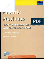 Electrical Machines by Charles I Hubert