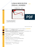 Problemas Ondas y Sonido 2013