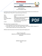 Surat Format Data Usulan Koperasi BPUM TA 2020