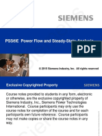 Siemens: PSS®E Power Flow and Steady-State Analysis