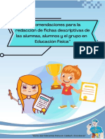 Recomendaciones para redactar fichas descriptivas de alumnos (as) y grupos en Educación Física_Mtro. Antonio Preza