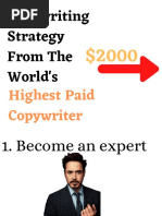 Copywriting Strategy of Joseph Sugarman