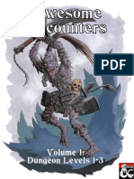 Awesome Encounters, Vol 1 - Dungeon Levels 1-3