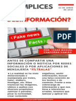 ¿Cómplices de La Desinformación?