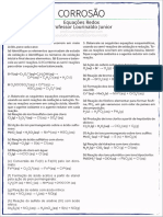 Corrosão Lista2 (Redox)