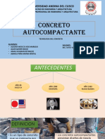 Tecnología del concreto autocompactante: Características, ensayos, usos y ventajas