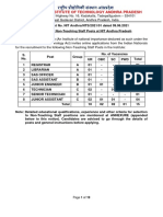 NITAP Reg Non Teaching Detailed Notification ADVT 2021