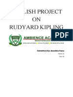 English Project ON Rudyard Kipling: (Document Title)