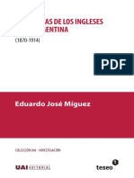 Las Tierras de Los Ingleses en La Argentina (1870-1914)