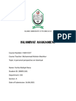 Id 200051101 Islamiyat Assignment 1