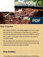 Drip Irrigation Report