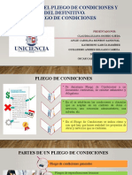 Proyecto Pliego de Condiciones y Del Definitivo - Pliego de Condiciones