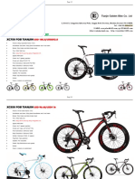 Road Bike Quotation Sheet: Xc750 Fob Tianjin