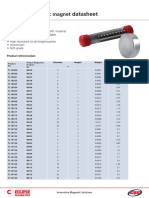 Datasheet: Neodymium Disc Magnet