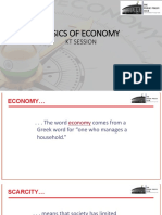 Basics of Economy and Supply and Demand