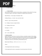 Sample calculations