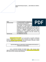 4 Petição Inicial Concessão Aposentadoria Por Invalidez Sucessivamente Auxílio Doença Fibromialgia Espondilolistese Dor Lombar Baixa e Artrose Primária