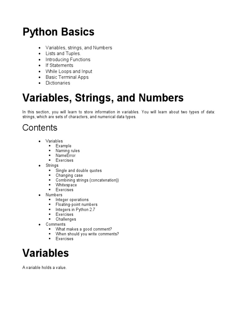 Plan Completo de Python | PDF | Control Flow | Subroutine