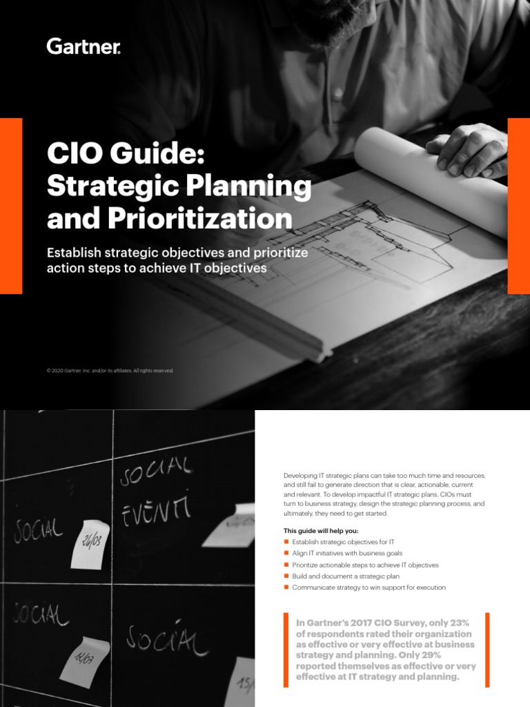 Gartner Cio Conferences Global Cio Guide Strategic Planning 2020 PDF