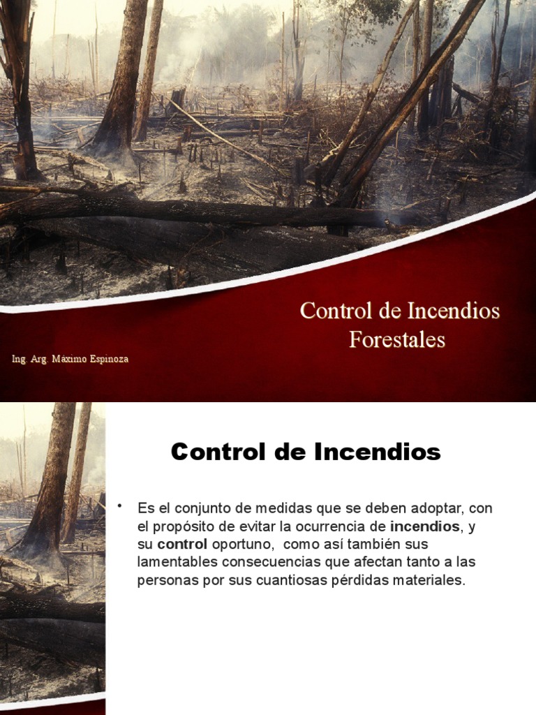 Normas y Métodos para Controlar Incendios | PDF | Fuego fatuo | Incendios