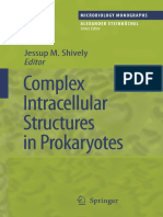 Complex Intracellular Structures in Prokaryotes