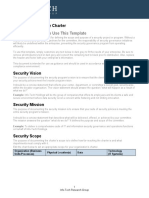 Introduction: How To Use This Template: Information Security Charter