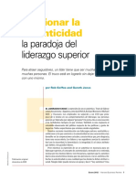 Goffee, R. Jones, G. (2012) - Gestionar La Autenticidad - La Paradoja Del Liderazgo Superior