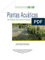 Plantas acuáticas del Altiplano del Oriente Antioqueno