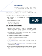 Derechos laborales y representación colectiva