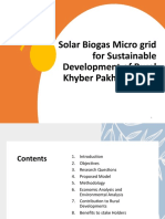 Solar Biogas Microgrid Provides Sustainable Energy for Rural Pakistan