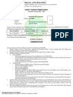 UNMA Tagihan Pembayaran Semester Genap 2020-2021