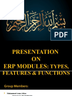 ERP Modules Types, Features & Functions