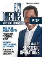 Prophecy Directives For 2021 by Prophet Abu Bako
