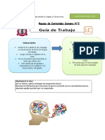 Guía del dia 08 de marzo. 5 año Lenguaje y Comunicación