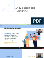 Community-Based Social Marketing