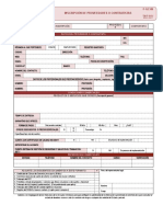 INSCRIPCION DE PROVEEDORES O CONTRATISTAS