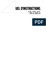 Manuel D'Instructions: 4.3L, 5.0L, 5.7L Sx-A, Dps-A