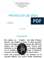 Proyecto de Vida Yorgelis