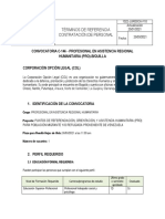 C-146 - Profesional en Asistencia Regional Humanitaria Pro-Bquilla