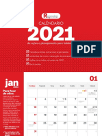 Calendario 2021 Planejamento Hoteleiro Reprotel