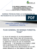 Elaboración de Planes Generales de Manejo Forestal-Inventario Forestal