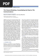 THZ Channel Modeling: Consolidating The Road To THZ Communications